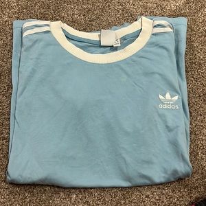 Blue Adidas shirt
